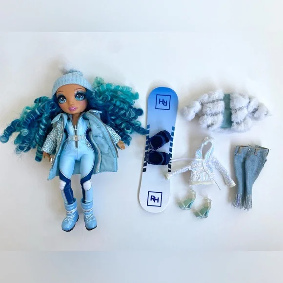 Rainbow High Winter Break Complete Doll Collection, Set of 6